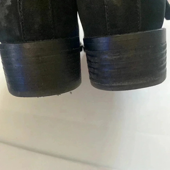 Eileen Fisher Savoy Nubuck Suede Buckle Booties - Picture 5 of 8